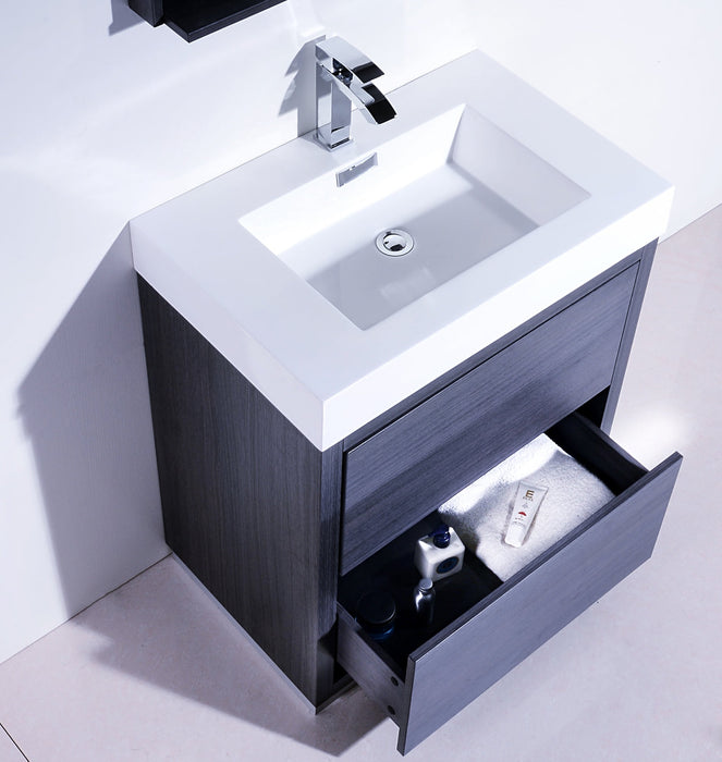 Bliss 30" Freestanding Modern Bathroom Vanity