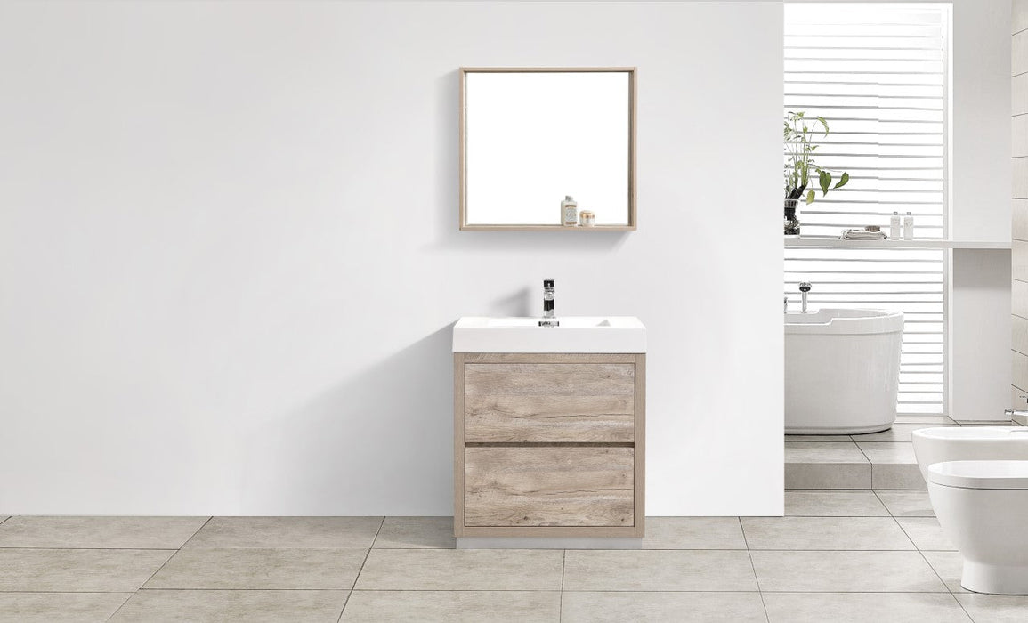 Bliss 30" Freestanding Modern Bathroom Vanity