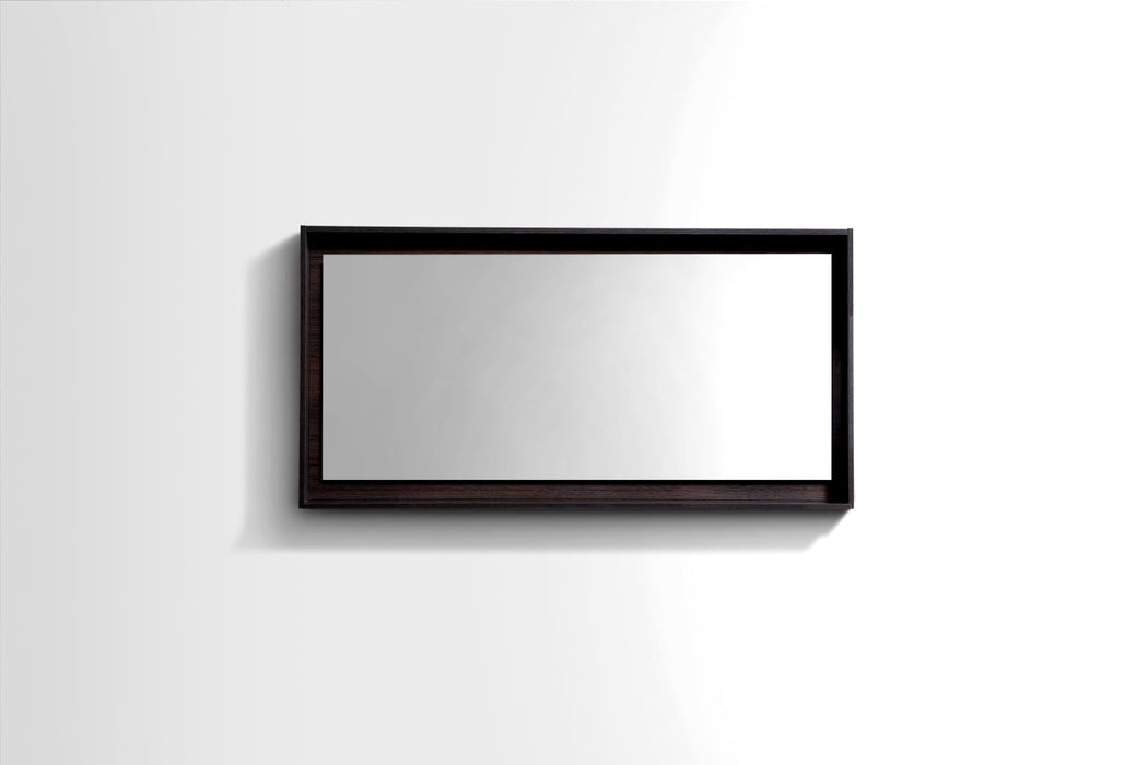Bosco 48" Framed Mirror with Shelf