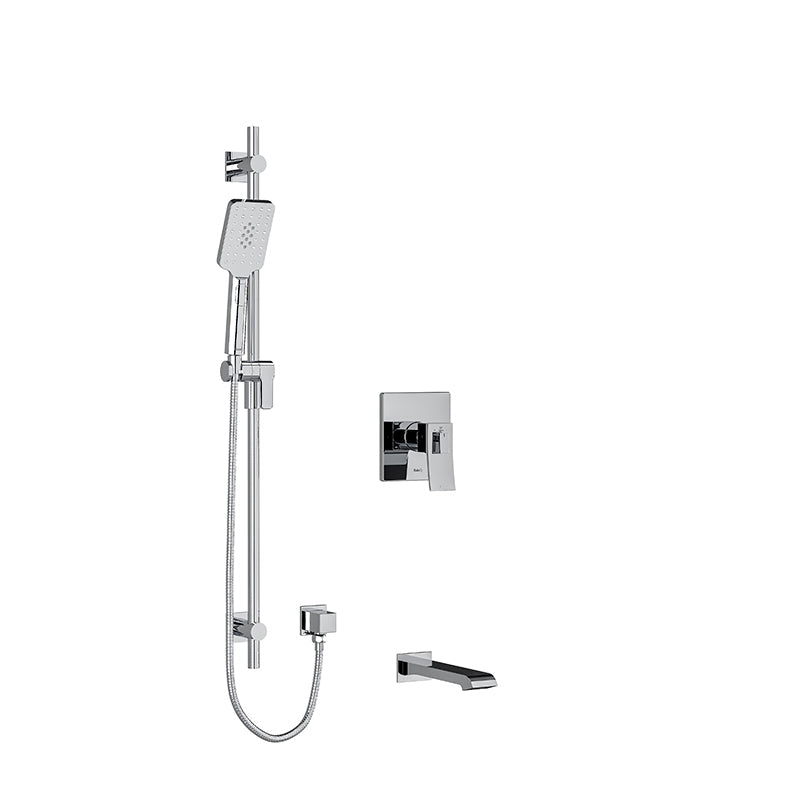 Riobel Zendo 2-Way System with Spout and Hand Shower Rail