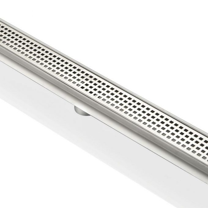 Kube 35.5" Linear Drain with Pixel Grate