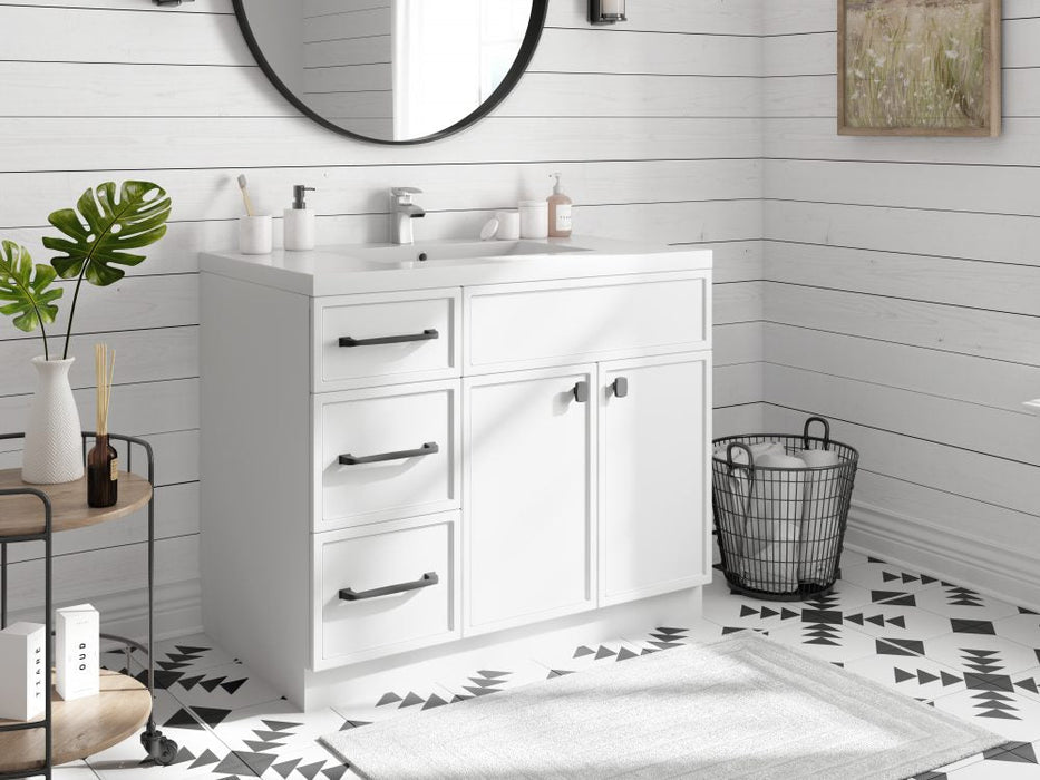 Manhattan 60" Double Sink Freestanding Vanity