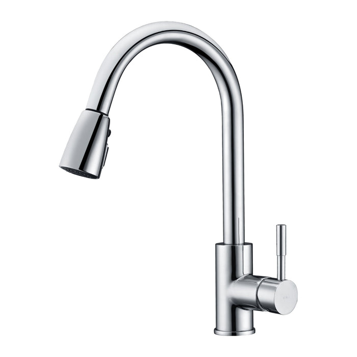 Mateo Pull-Out Kitchen Faucet (Dual Spray)