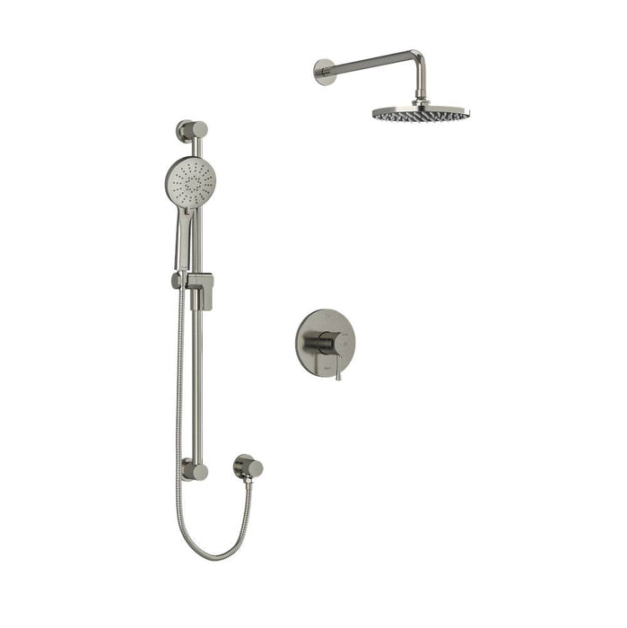 Riobel Edge 2-Way System with Hand Shower and Shower Head