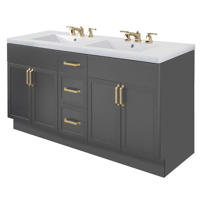 Regal 60" Double Sink Freestanding Bathroom Vanity