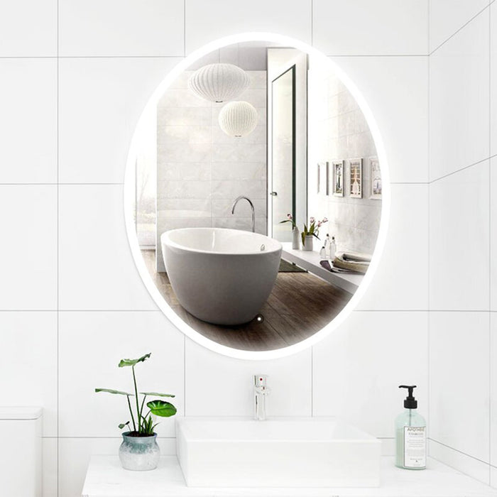 Sona 24" x 35" LED Bathroom Mirror with Touch Sensor