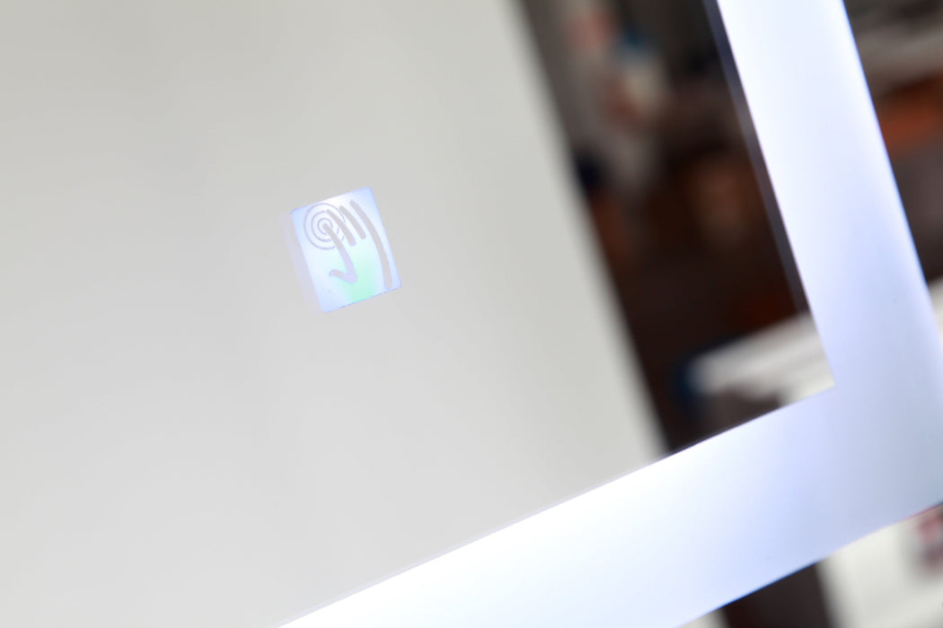 Glow 28" x 43" LED Bathroom Mirror with Touch Sensor