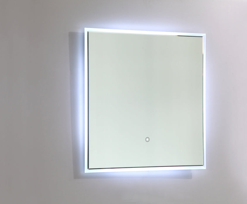 Lumi 28" x 28" LED Bathroom Mirror with Touch Sensor