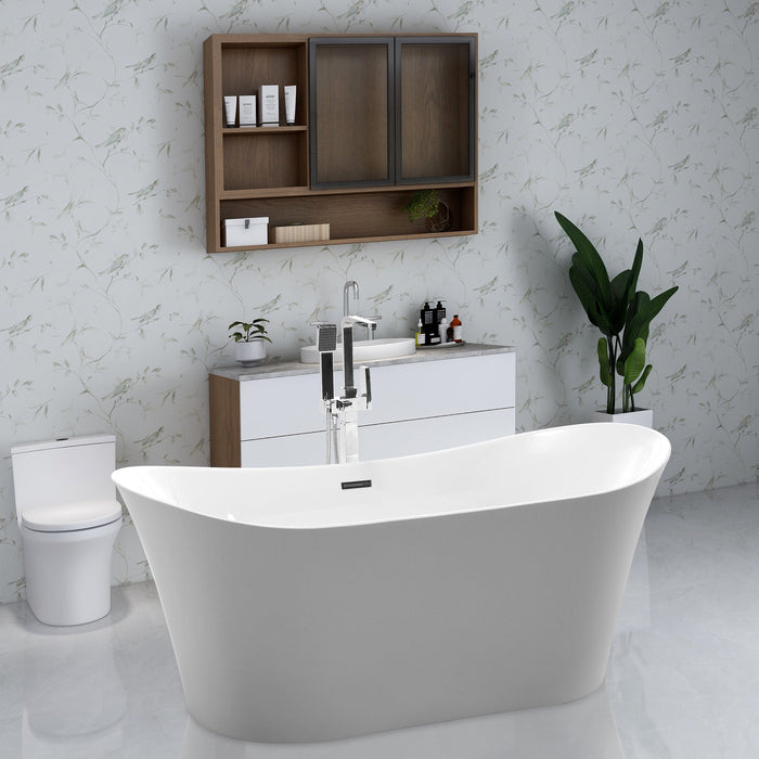 Sorrento 67" Acrylic Freestanding Bathtub