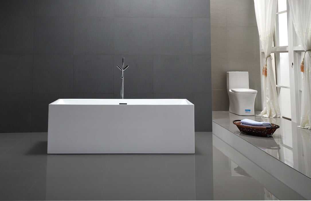 Vega 59" Acrylic Freestanding Bathtub