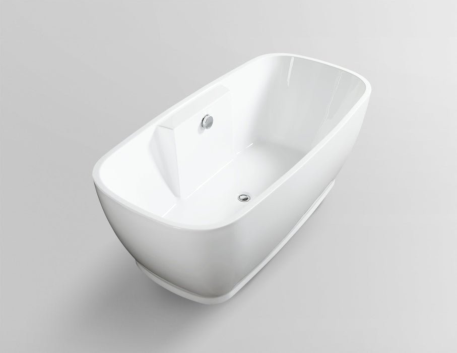 Zurich 59" Acrylic Freestanding Bathtub