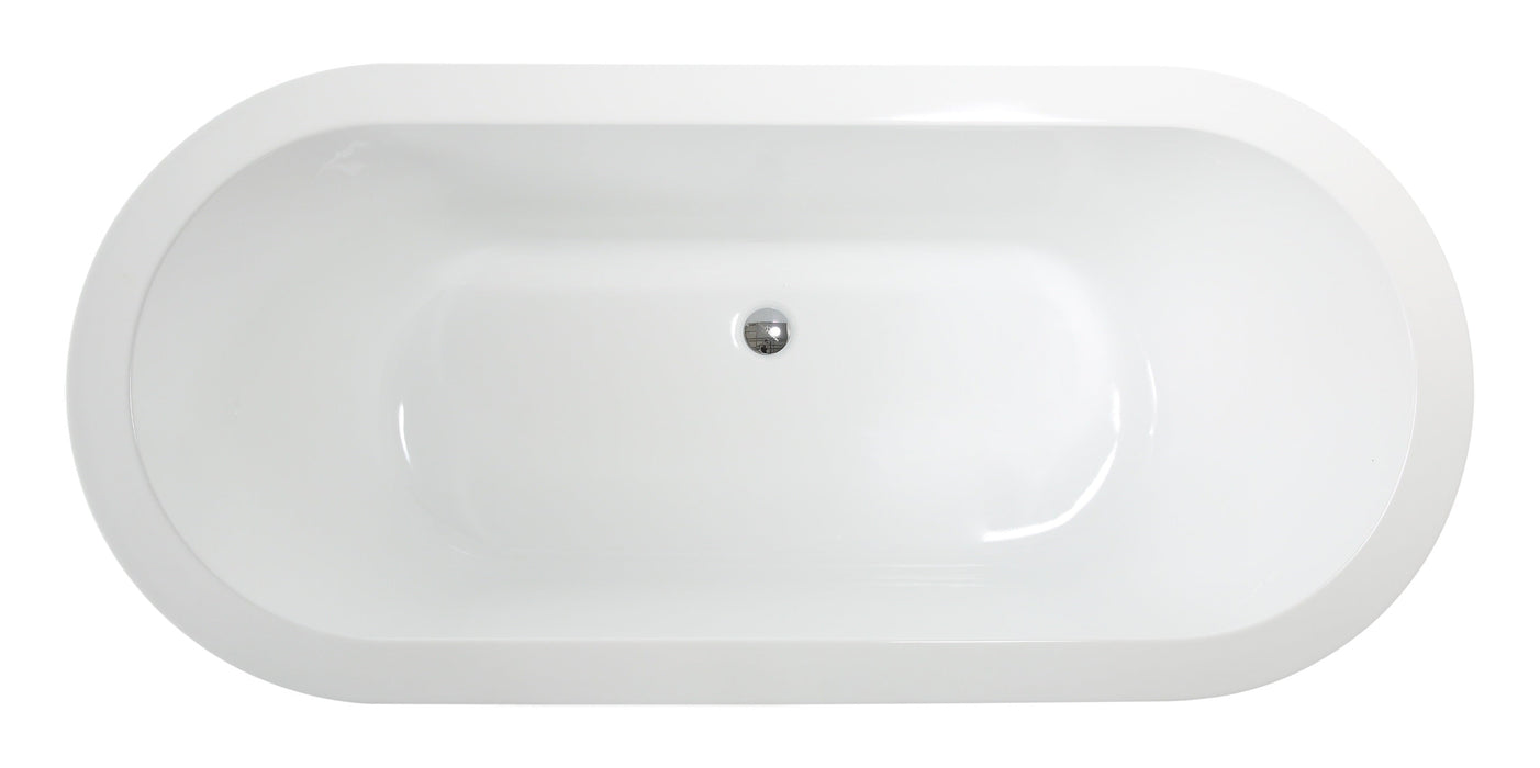 Talin 68" Acrylic Freestanding Bathtub