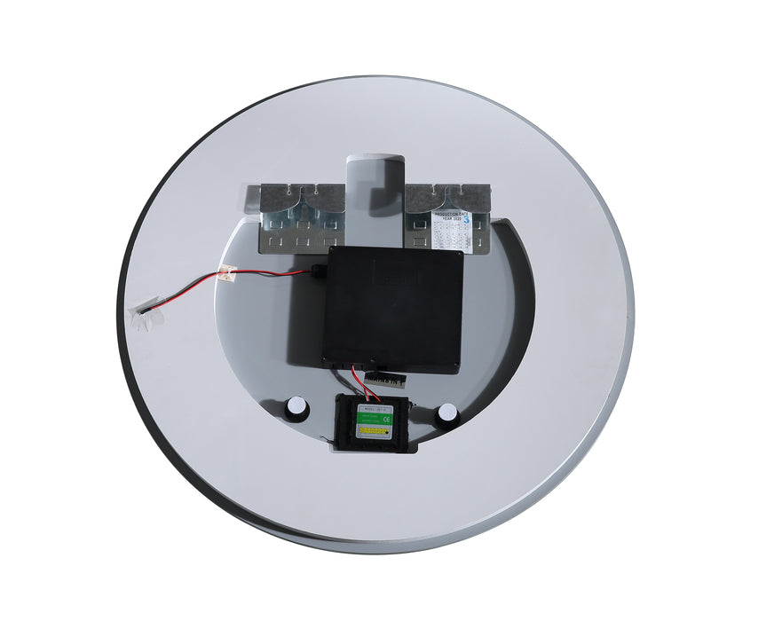 Arc 24" Round LED Bathroom Mirror with Sensor Switch