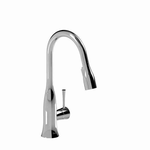 Edge Single Hole Prep Sink Faucet with 2 Jet Spray