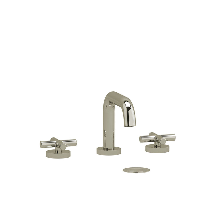 Riobel Riu 8" Lavatory Faucet with Square Spout with Cross Handles